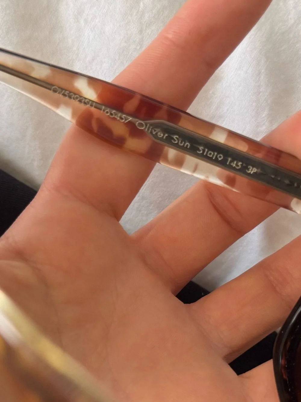 Oliver Peoples Tortoiseshell Sunglasses - Brown Lenses